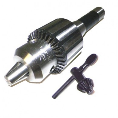1/32"- 5/8" Heavy Duty Keyed Drill Chuck with R8 Shank in Prime Quality