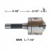 3inch 3 Jaw Precision Self Centering Lathe Chuck with R8 Shank (non-rotating) R880N