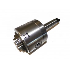 3 Inch MT3 Lathe Chuck ( Non-rotating) with Tang End